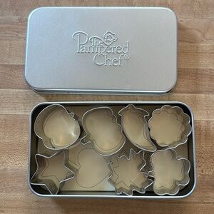 Pampered Chef Mini Cookie Cutters